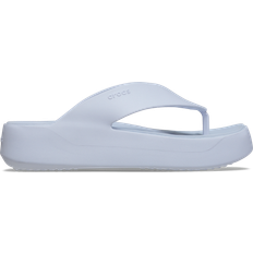 Blue Flip-Flops Crocs Getaway Platform Flip - Dreamscape