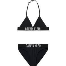 Mädchen Bikinis Calvin Klein Kid's Triangle Bikini Set - Pvh Black