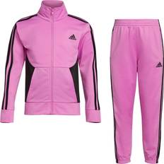 XL Tracksuits Children's Clothing adidas Junior Essential Tricot Track Set - Pulse Lilac (GB6942)