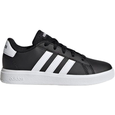 Adidas Kid's Grand Court - Core Black/Cloud White/Core Black