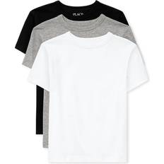 The Children's Place Boy's Tee Shirt 3-pack - Black/Grey/White