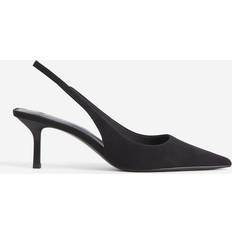 Pumps H&M Damen Slingpumps Schwarz