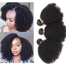 Hair Products Tnice Afro Kinky Curly Bundle Black 3-pack