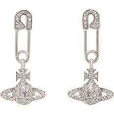 Vivienne Westwood Lucrece Earrings - Silver/Transparent