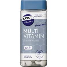 C-vitaminer Vitaminer & Mineraler Livol Multivitamin Original 50+ 150 st