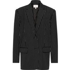 Gestuz XL Dressjakker Gestuz PaulillyGZ OZ blazer Black pinstripe sort