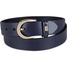 Tommy Hilfiger Women Accessories Tommy Hilfiger Women's 100% Leather Fashion Belt, Navy Casual