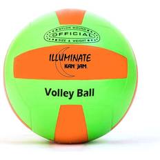 Kan Jam Unisex's Kji-Vb-1 Illuminated Ultra-Bright LED Lighted Volleyball, Yellow, One Size
