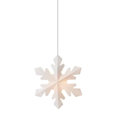 Le Klint Snowflake Medium White Julestjerne 43cm