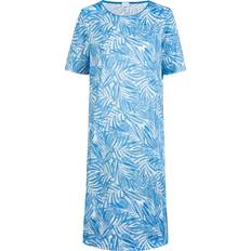 Blau - Damen Nachtwäsche Mey Nachthemd Sleepshirt IVANI hellblau