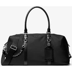 Michael Kors Women Duffel Bags & Sport Bags Michael Kors MK Brooklyn Recycled Nylon Duffel Bag Black Michael Kors NS