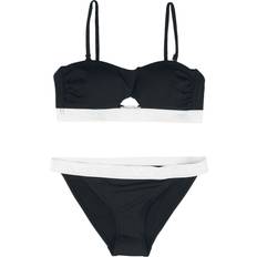 S Bikini-Sets Fila SANMING bandeau bikini Bikini-Set schwarz