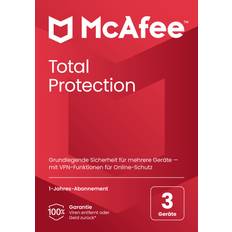 Antivirus McAfee Total Protection, antivirus and internet security software for 3 devices