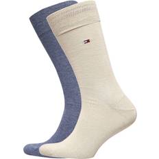 Tommy Hilfiger Socks Tommy Hilfiger Mens Classic 2-Pack Socks Beige Denim