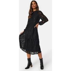 Bubbleroom Kjoler Bubbleroom Blanca Midi Lace Dress Black