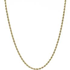 GLD Rope Chain Necklace 2mm - Gold