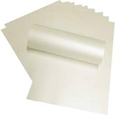 A4 Office Papers Syntego A4 Quarzo Pale Ivory Paper Double Sided Pearlescent Shimmer 10-pack