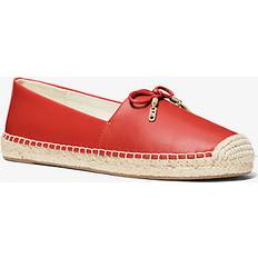 Espadrillos MK Nori Leather Slip-On Espadrille Spiced Coral Michael Kors IT