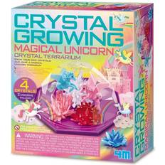 Einhörner Experimente & Zauberei 4M Crystal Growing Magical Unicorn Terrarium