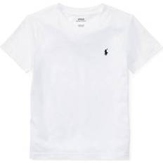 Ralph Lauren T-shirts Children's Clothing Ralph Lauren Boy's Cotton Jersey V-Neck T-shirt - White