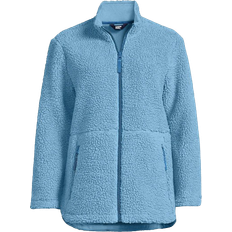 Lands' End Teddy Jacket For Women - Matt Blue