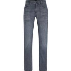 Hugo Boss Pants & Shorts Hugo Boss Men's Comfort-Stretch Slim-Fit Jeans Silver