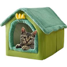 Cats - Dog Beds, Dog Blankets & Cooling Mats Pets Bed and Small Dog Bed, Self-Warming Cat Tent Cave Kittens