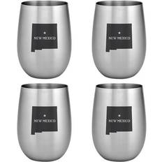 Stainless Steel Glasses Supreme Housewares New Mexico Wine Glass 20fl oz 4