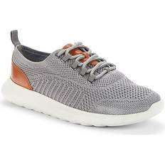 Sneakers Johnston & Murphy Big Boys Amherst Knit Sneakers Gray