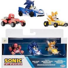 Sonic the Hedgehog Lekebiler Sonic the Hedgehog Die-Cast Vehicles 3-pack