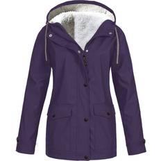 Fartey Women's Winter Coats Jacket - Purple