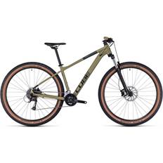 Herren Mountainbikes Cube Aim Race 2023 - Olive/Black Herrenfahrrad