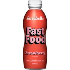 Jordbær Vektkontroll & Detox Barebells Fast Food 500ml Strawberry 1 st