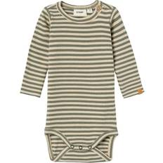 0-1M Bodys Lil'Atelier Gago LS Body - Fog (13225509)