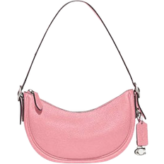 Coach Luna Shoulder Bag - Silver/Flower Pink