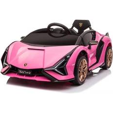 Elbiler Azeno Lamborghini Sian Pink 12V
