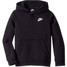 M Hoodies Nike Older Kid's Sportswear Club Pullover Hoodie - Black/White (BV3757-011)