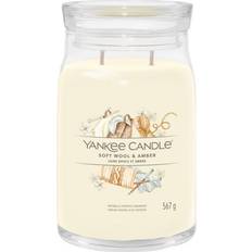 Yankee Candle Soft Wool & Amber Neutrals Duftlys 567g