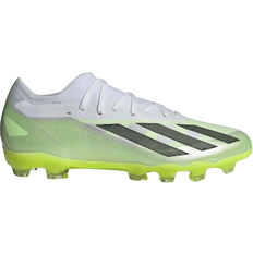 Adidas Fotballsko Adidas X Crazyfast.2 MG - Cloud White/Core Black/Lucid Lemon