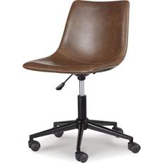 Brown Office Chairs Ashley H200-01 Brown Office Chair 34.2"