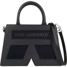 Karl Lagerfeld Handtaschen Karl Lagerfeld Ikon K Top Handle Bag - Black