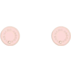 Marc Jacobs The Medallion Studs - Rose Gold/Pink/Transparent
