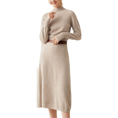 YTR6RTW Knitted Dress - Khaki