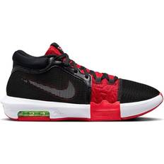 Men - Nike LeBron James Basketball Shoes Nike LeBron Witness 8 x FaZe Clan M - Black/University Red/Lime Blast/White