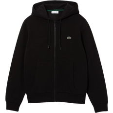 Lacoste Oberteile Lacoste Men's Kangaroo Pocket Fleece Sweatshirt - Black