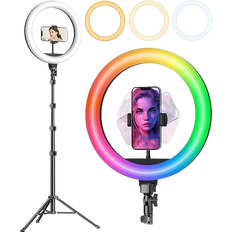 Selfie Ring Light with Tripod Stand 10 Inch