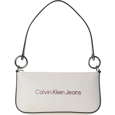 Calvin Klein Sculpted Shoulder Bag - White