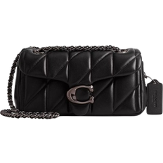 Coach Tabby Shoulder Bag 20 With Quilting - Novelty Leather/Pewter/Black