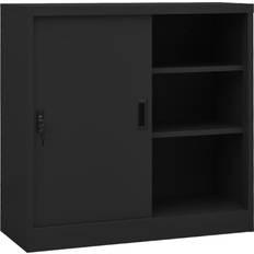 vidaXL 335953 Anthracite Storage Cabinet 35.4x35.4"