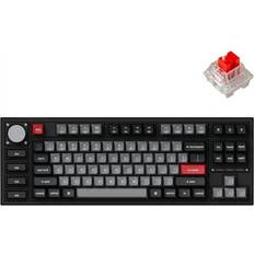 Keychron Mechanical Keyboards Keychron Q3 Pro Swappable RGB Backlight Red Knob Version KSA